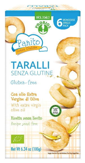 Panito taralli senza glutine e senza lievito 180 g