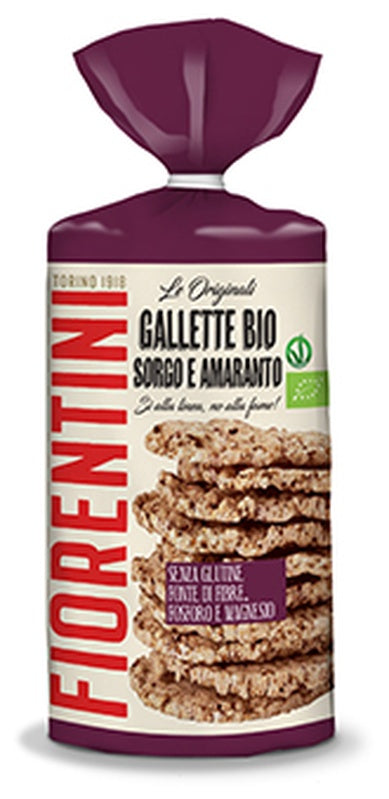 Gallette bio sorgo e amaranto 120 g