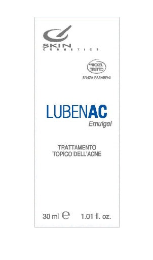 Lubenac emulgel trattamento topico acne 30 ml