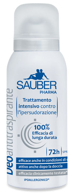 Sauber antitraspirante 72 ore spray