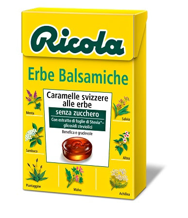 Ricola erbe balsamiche senza zucchero 50 g