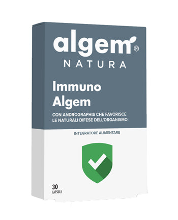 Immuno algem 30 capsule vegetali da 400 mg