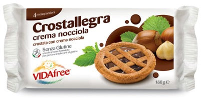 Vidafree crostallegra nocciola 180 g