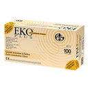 Guanto in lattice superficie microruvida privo di talco 100 pezzi articolo ekocl 8