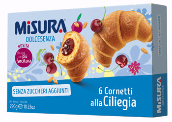 Misura cornetti dolce senza ciliegia 290 g