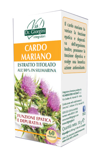 Cardo mariano estratto titolato 60 pastiglie