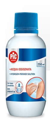 Pic solution acqua ossigenata 10 volumi perossido di idrogeno 3% 250 ml