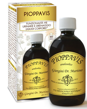 Pioppavis liquido analcolico 500 ml