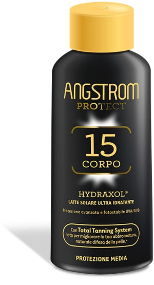 Angstrom protect hydraxol latte solare protezione 15 200 ml