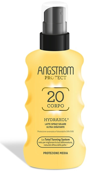 Angstrom protect hydraxol latte spray solare protezione 20 175 ml