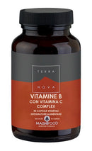 Terranova complesso di vitamine b con vitamina c 50 capsule