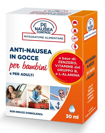 P6 nausea control gocce antinausea 30 ml