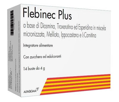 Flebinec plus 14 bustine 4 g