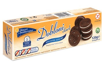 Piaceri mediterranei dobloni dark 120 g