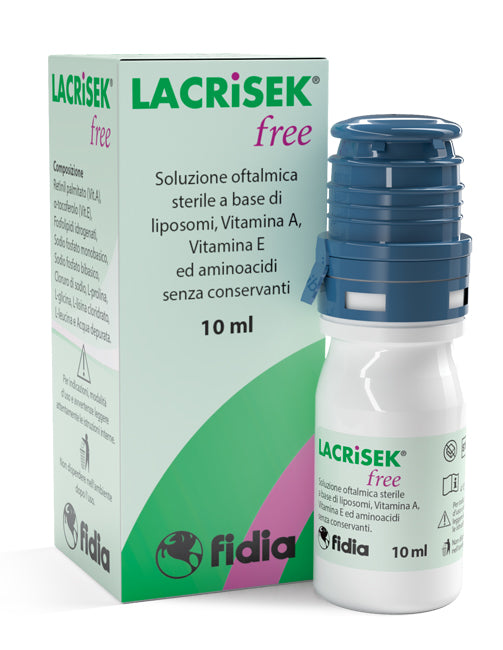 Lacrisek free soluzione oftalmica senza conservanti 10 ml