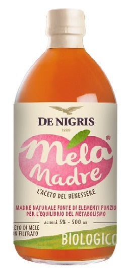 Mela madre aceto mele biologico non filtrato e non pastorizzato 500 ml