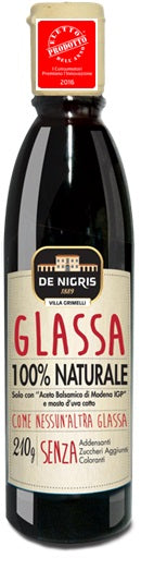 Glassa 100% naturale con aceto balsamico di modena igp