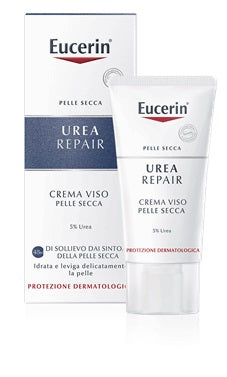 Eucerin crema levigante viso 5% urea 50 ml