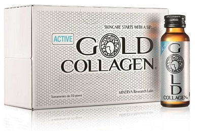 Gold collagen active 10 flaconcini 50 ml