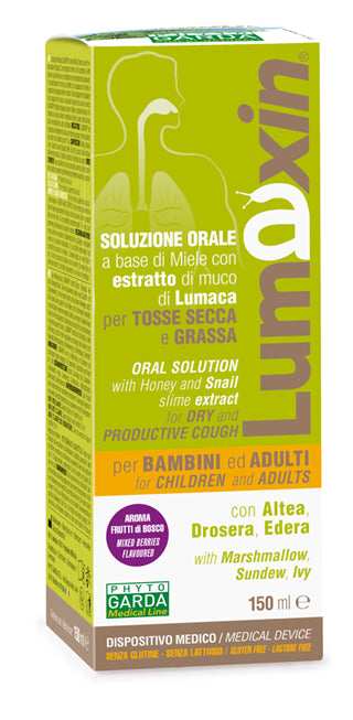 Lumaxin dispositivo medico sciroppo adulti/bambini 150 ml