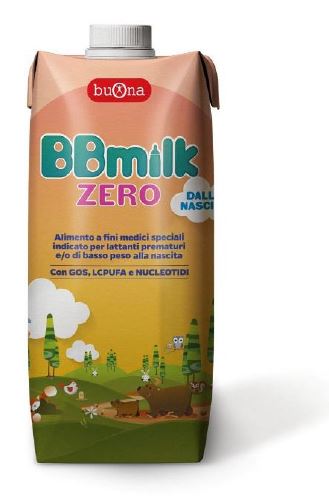 Bbmilk zero liquido 500 ml