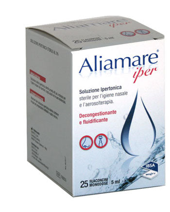 Aliamare 25 flaconcini ipertonici da 5 ml