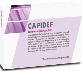 Capidef 20 compresse gastroprotette