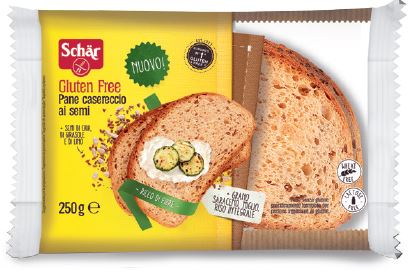 Schar pane casereccio ai semi senza lattosio 250 g