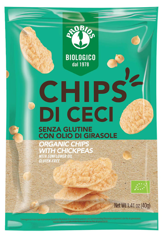 Probios chips di ceci 40 g