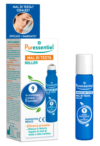 Puressentiel roller mal di testa ai 9 oli essenziali 5 ml