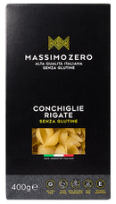 Massimo zero conchiglie rigate 400 g