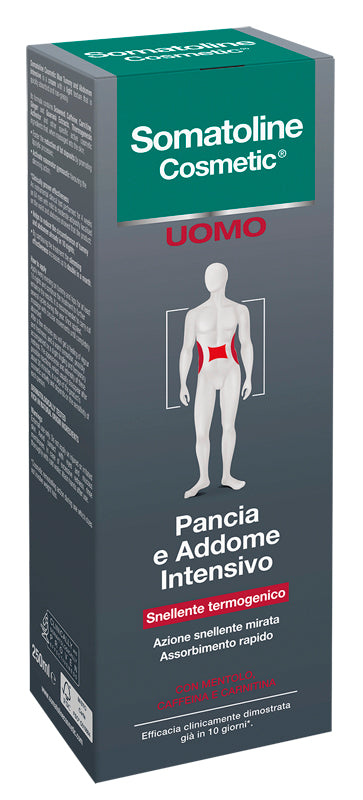 Somatoline skin expert uomo pancia/addome intensivo 250 ml