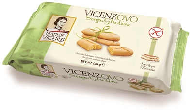 Vicenzovo savoiardi 125 g senza glutine