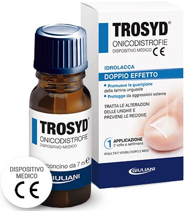 Idrolacca trosyd trattamento onicodistrofie 7 ml