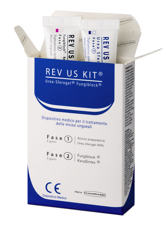 Rev us kit smalto fase 1 15 ml + smalto fase 2 15 ml