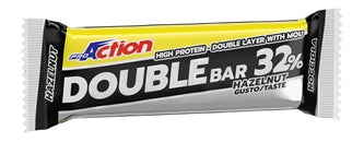 Proaction double bar 32% nocciola caramello 60 g