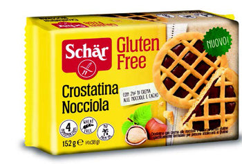 Schar crostatina nocciola 4 monoporzioni da 38 g