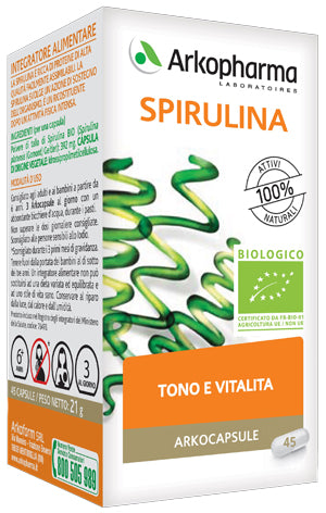 Arko capsule spirulina bio 45 capsule