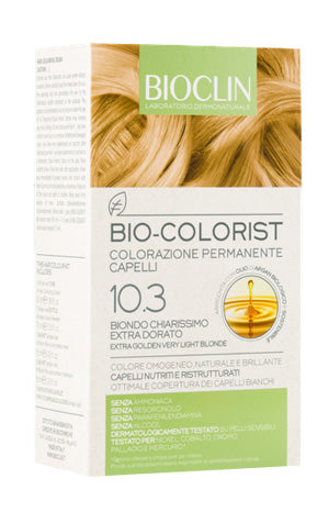 Bioclin bio colorist 10,3 biondo chiarissimo extra dorato