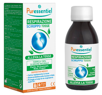 Puressentiel sciroppo tosse respirazione dispositivo medico 125 ml