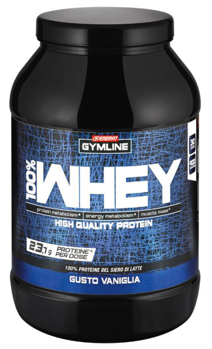 Gymline 100% whey concentrate vaniglia 900 g