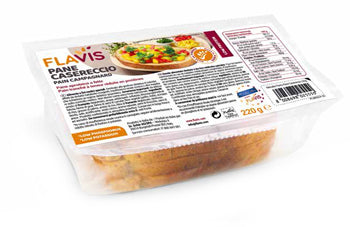 Flavis pane casereccio pane aproteico a fette 220 g