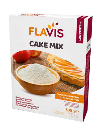 Flavis cake mix preparato per torte e biscotti aproteici 500 g