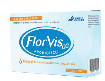 Florvis gg 14 bustine orosolubili gusto mango