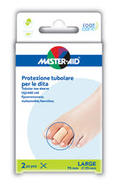 Protezione tubolare in gel master-aid footcare elasticizzato large 7,5 cm 20 mm 2 pezzi c5