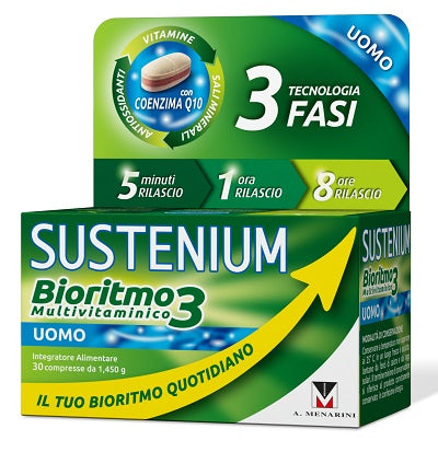 Sustenium bioritmo3 uomo adulto 30 compresse