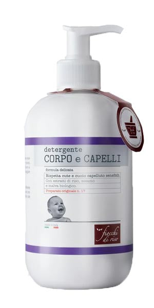 Fiocchi di riso detergente capelli e corpo 400 ml