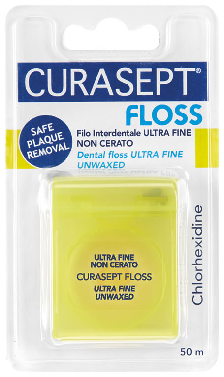 Curasept floss classic non cerato clorexidina