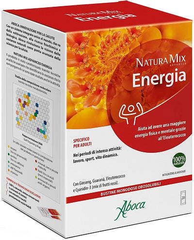 Natura mix advanced energia 20 bustine