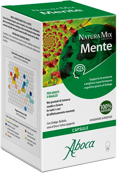 Natura mix advanced mente 50 capsule